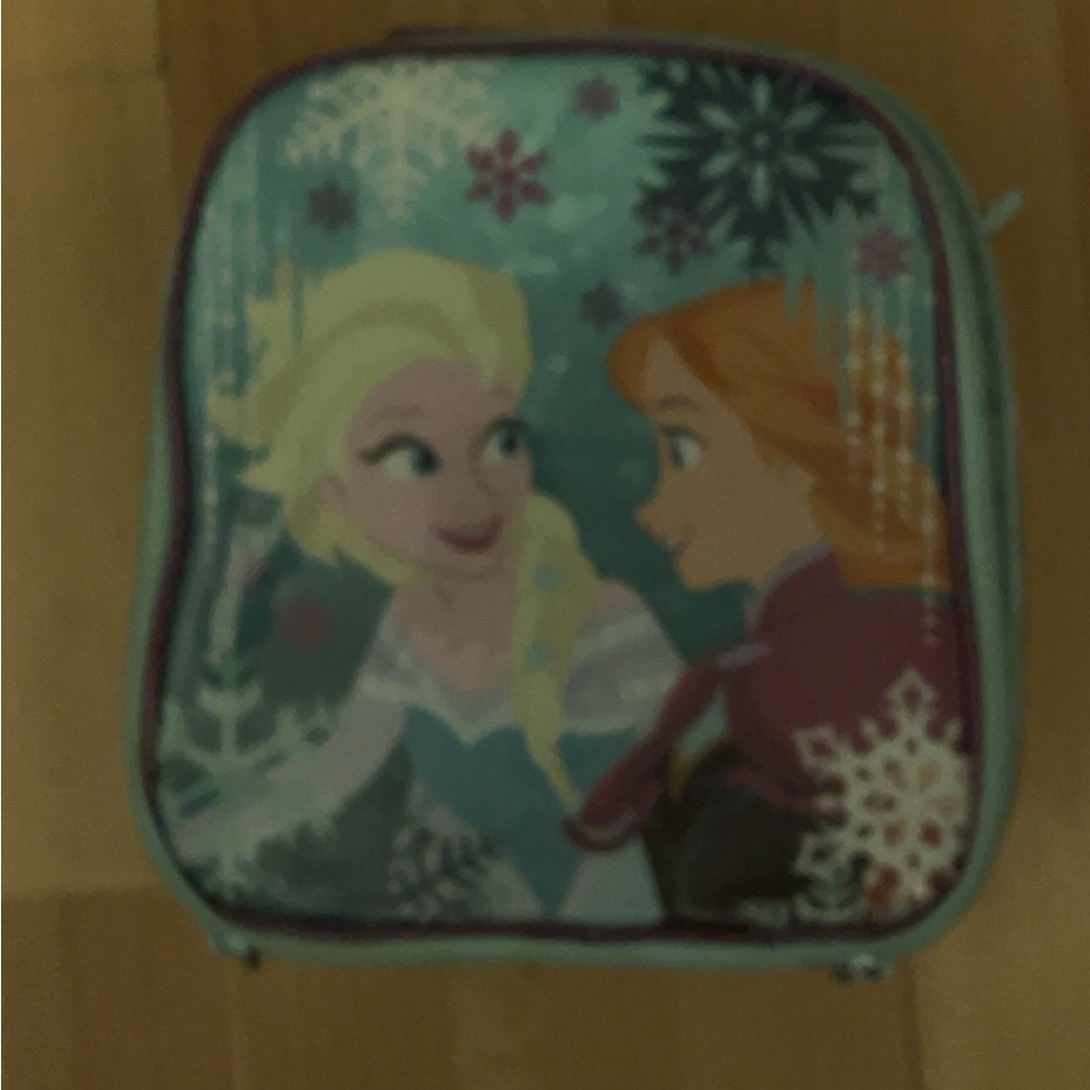 *USED* Frozen Anna and Elsa Lunch Box